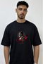 Ryuk Death Note_8 Design Printed Oversize Black T-Shirt