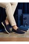 Navy Blue Suede Genuine Leather Thermo Sole Loafer Men's Casual Shoes Tge230402