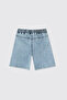 Baby Boy Blue Denim Shorts - 2