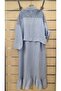 Italian Linen Dress with Jacket and Sequin Detail - 3