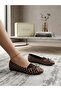 Women's Polka Dot Bow and Rubber Detailed Casual Comfortable Ballerinas - 3