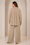 Shirt Collar Triple Pants Suit 21013 - 4