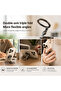 Dual-Sided Magnetic Ring Phone Grip Holder, Adjustable Finger Loop Kickstand - Silver - 6