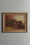 A Basket of Roses - Vintage Patterned Painting - Thick Model