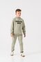 3 İp Brklyn 1985 Printed Hooded Boys' Tracksuit Set