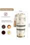Insulated Tumblers with Lid and Straw, Large Capacity Double Wall Vacuum Stainless Steel Travel Mug - 3
