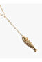 Fish Charm Chain Y Necklace - 2