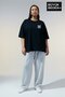 Women's Large Size m Printed 3Xl-6Xl Crew Neck T-Shirt Spr26Btsk510-12