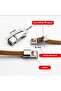 Desert Beige Laces, Magnetic, Stainless Metal Buckle, Elastic, Practical, Snap-On Shoelaces, 1 Pair - 4
