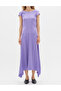 Medium dress, Purple