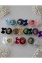 10 Pieces of Mica Boxed Zikirmatik with 99 Glass Pearl Prayer Beads in Mixed Colors. - 2