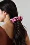 Pink Sequin Hand Knitted Hair Clip – Handmade Hair Clip - 3