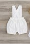 Little Prince Boy's Rompers Salopet Socks Set - 3