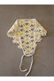 2-Piece Combination Yellow Daisy Knitted Bohemian Bandana and Yellow Floral Bandana - 4