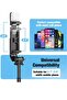 40" Lighted Selfie Stick Tripod, Bluetooth Remote, 3 Light Modes, 6 Brightness Levels - 5