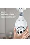 360 Degree Security Camera Wireless Outdoor, 2.4GHz & 5G WiFi Light Bulb Camera, 1080p - 5