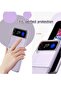 Slim Case Compatible with Samsung Galaxy Z Flip 4, Transparent Hard PC Cover - Clear - 3