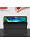 iPad Pro 12.9 Case 2020 with Pencil Holder (4th Generation), Premium Protective Case Cover with Soft TPU Back and Auto Sleep/Wake Feature for 2020/2018 iPad Pro 12.9 (Black) - 2