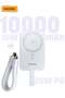 Power Bank KSC-1092 10000mAh Fast Charging MagSafe with 15W Wireless, 20W PD Output