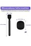Universal Interview Handheld Adapter – Stand Holder Wireless Lavalier Microphone Mount - 2