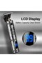 LCD Display Cordless Barber Clipper Hair Cutting Kit Beard Trimmer Haircut Grooming Set T-Blade Trimmer USB Electric Beard Trimmer - 5