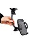 ET-EH190 Windshield Car Phone Mount – Universal Adjustable Smartphone Holder for Dashboard & Windshield - 4