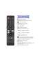 Smart Remote for Samsung 4K UHD HDR Crystal QLED Smart TV - 5