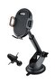 2-in-1 Auto Tightening Kickstand Mobile Phone Holder – Black