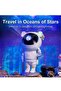 Starry Night Light Projector Astronaut LED Projection Lamp with Remote Control, Adjustable Head Angle,Gift for Kids Adults Home Party Ceiling Decor - 2
