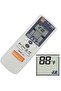 Replacement for AC Air Conditioner Remote Control AR-JW6 P67210092 with battery - 2