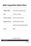 Samsung Galaxy Z Fold5 Capacitive S Pen Fold Edition,Galaxy Z Fold5 Electronic Touch Stylus S Pen - 7