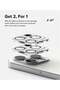 Camera Protector Glass [2 Pack] for iPhone 15 Pro Max - Transparent HD Clear Tempered Glass - 4