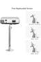 Universal Extending Projector Ceiling Mount Hanger – 360° Rotatable Head, Extendable Length - 4