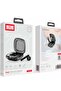 TWS-34 Bluetooth Stereo Headset – True Wireless Sound, Compact Design (Black) - 6