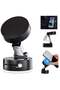 2025 Vacuum Magnetic Suction Phone Holder, Foldable, Portable, Double-Sided, Adjustable, Black