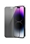 Matte Ceramic Anti-Spy for Iphone 15 Pro Max Privacy Screen Protector [Not Glass]