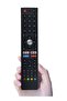 New Smart TV Remote Control for CHIQ Smart TV U55H7A, U58H7A, U43H7A – Replacement Aiwa LED Remote (GCBLTV02ADBBT), Black - 4
