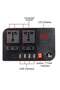 300W Power Inverter Car Charger Adapter, 12V to 220V AC Converter for Car, Travel, Home Use - 3