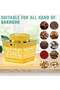 Electric Incense Burner with Azan Prayer Clock, Quran Speaker, LED Lamp & Portable Bakhoor Stove - 6