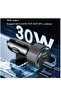 Y50 Super Fast Charging USB 3.0 USB-C Dual Car Charger - 2