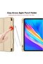 iPad Pro 12.9 Case 2022/2021 with Pencil Holder, Trifold Stand, Auto Wake/Sleep (Champagne Gold) - 3
