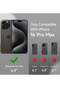 iPhone 16 Pro Max Soft Liquid Silicone Case - Shockproof Full Body Protection with Matte Finish & Microfiber Lining (Cobalt Blue) - 2