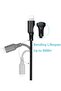 3 In 1 Fast Charging Cable For Iphone, Samsung, Huawei, Oppo, And Tables - 2