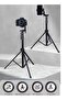KP-2206 Multi-functional Adjustable Portable Camera Tripod, Black - 3