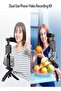PK-773 Video Vlogger Kit Microphone LED Fill Light Mini Tripod for Phone Vlog Video Recording - 4