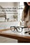 Premium Blue Light Blocking Glasses for Computer, Laptop & Digital Screen Protection - 5