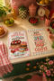 مجموعة مناشف المطبخ الحديثة ذات النمط الرجعي المكونة من قطعتين بتصميم "Sweeter Pastries But First Coffee" مقاس 35x55 - 7