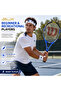 BLX Tennis Racket 27.25 Inch Pre-Strung Adult Tennis Racquet with Full-Length Cover, 105 sq. in. Head - 7