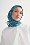 وشاح نيريسا الناعم باللون الفيروزي - 2