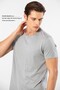 Men's 50% Modal, 50% Cotton Crew Neck Short Sleeve Summer T-Shirt - 4
